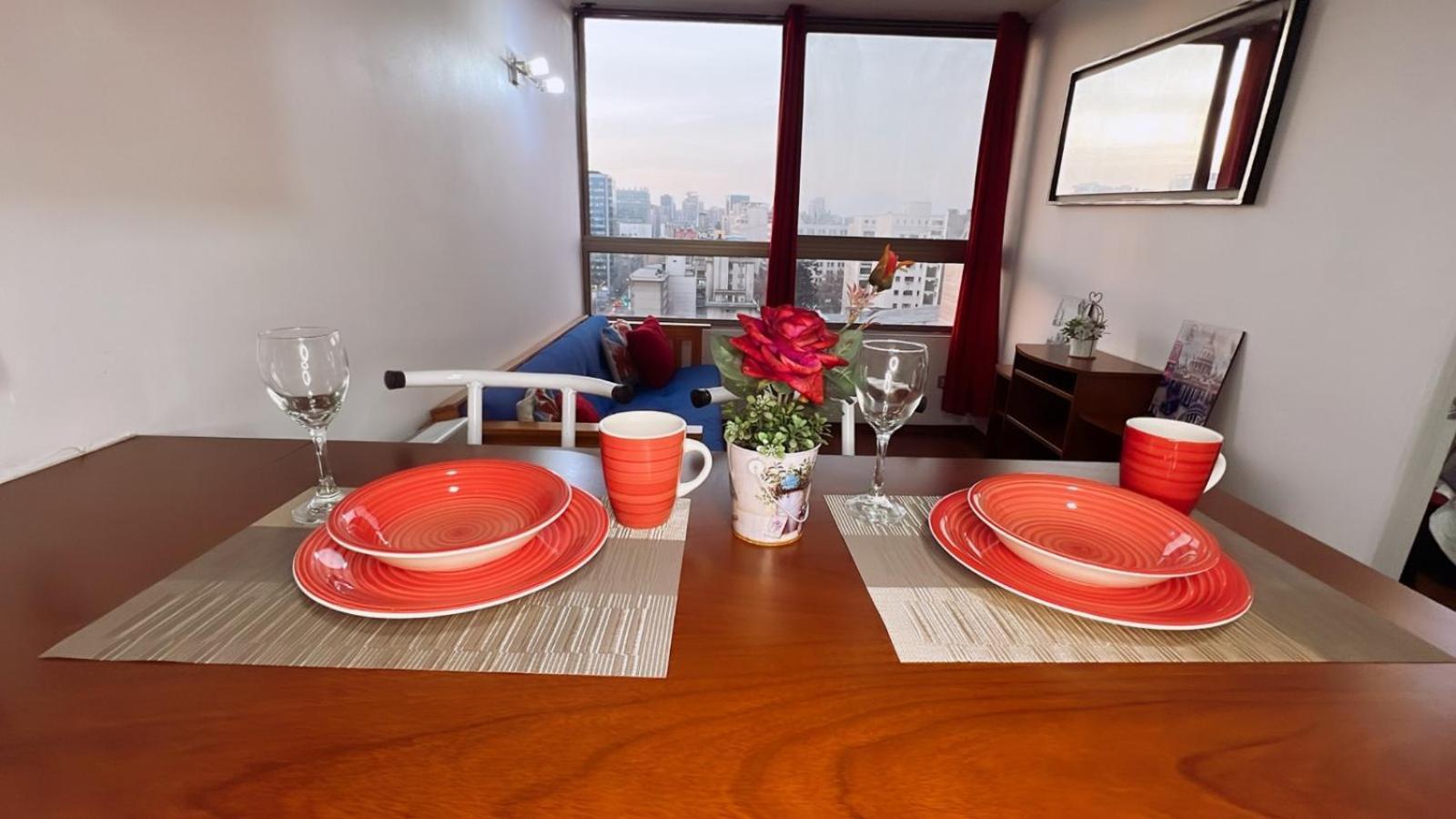 Apartamentos Bulnes 산티아고 객실 사진