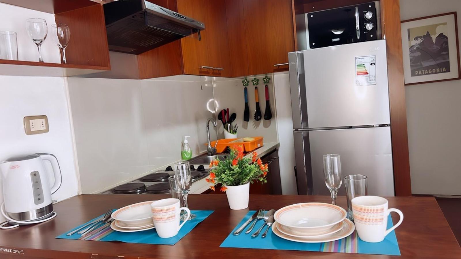 Apartamentos Bulnes 산티아고 객실 사진
